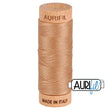 Cotton Thread 80wt Cafe au Lait Aurifil Spool