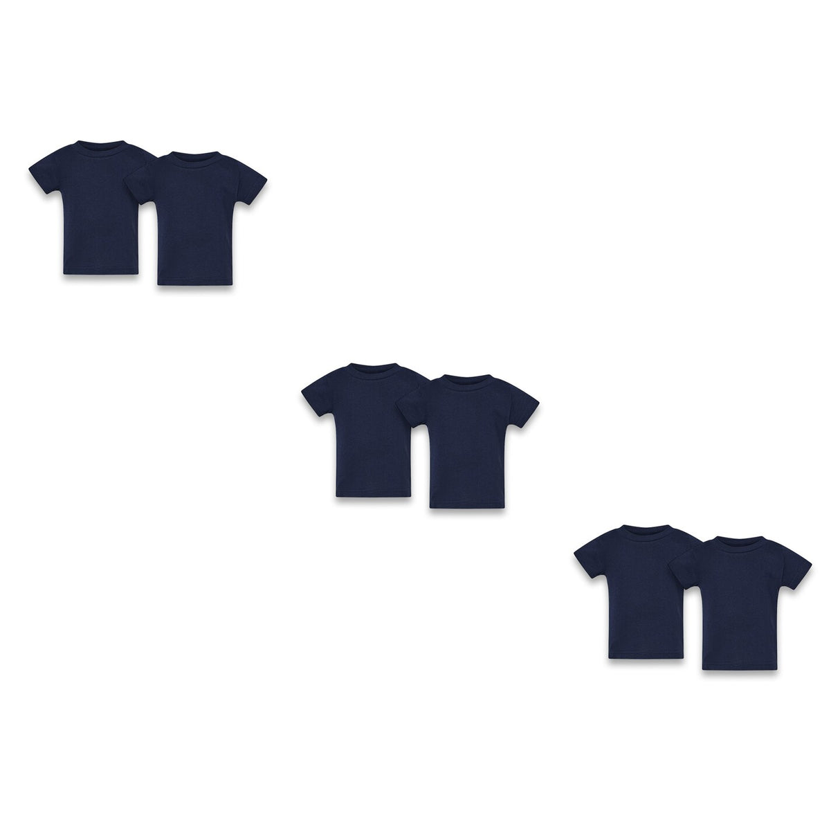 RADYAN® Youth 100% Cotton Jersey Crewneck Short Sleeve T-Shirt - 3301J