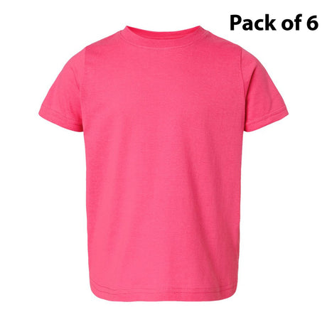 Rabbit Skins® Crewneck Toddler Fine Jersey Tee - 3321