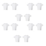 RADYAN® Toddler Cotton Jersey Crew Neck Short Sleeve Tee - 3301T
