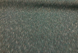 P Kaufmann Port Of Spain Acrylic Polyester Latex Tweed Fabric - Teal, White, Black Tweed, 58" Width (1 Yard)