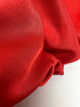 Viscose Elastane Moiré Knit Red