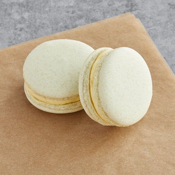 Macaron Centrale Vegan Jasmine Passion Fruit Macaron - 24/Pack
