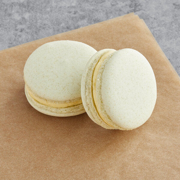 Macaron Centrale Vegan Jasmine Passion Fruit Macaron - 48/Case