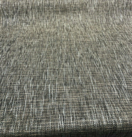 Fabricut Ilion Graphite Tweed Acrylic Polyester Latex Upholstery Fabric - Graphite Tweed, Black Grey, 54" Width (1 Yard)