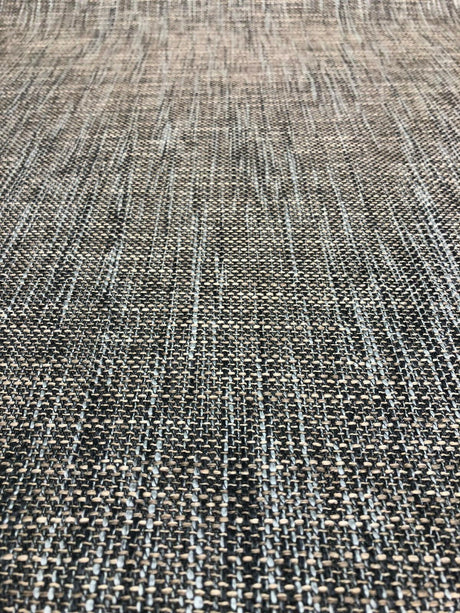 Fabricut Ilion Graphite Tweed Acrylic Polyester Latex Upholstery Fabric - Graphite Tweed, Black Grey, 54" Width (1 Yard)