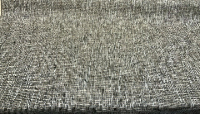 Fabricut Ilion Graphite Tweed Acrylic Polyester Latex Upholstery Fabric - Graphite Tweed, Black Grey, 54" Width (1 Yard)