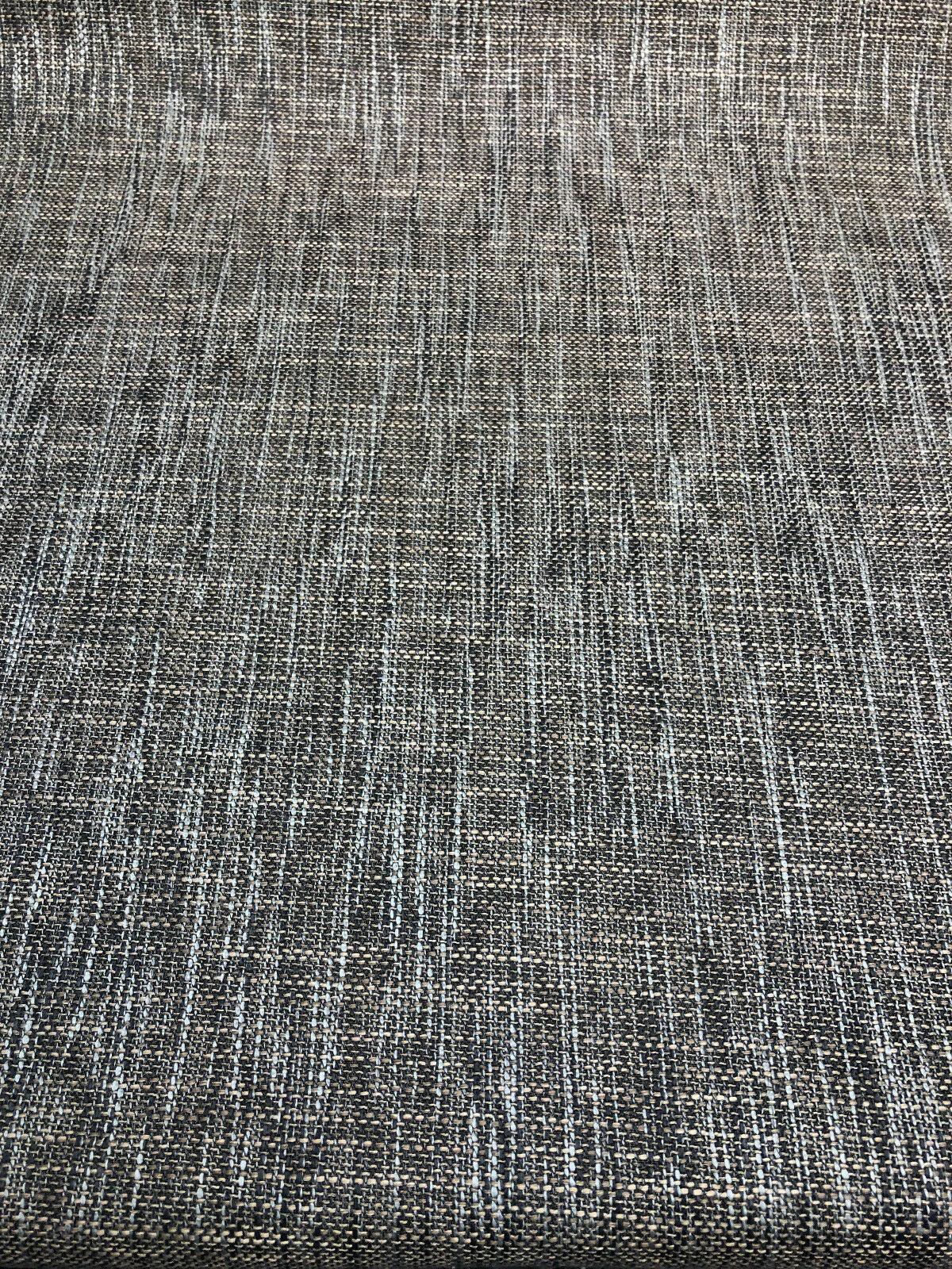Fabricut Ilion Graphite Tweed Acrylic Polyester Latex Upholstery Fabric - Graphite Tweed, Black Grey, 54" Width (1 Yard)