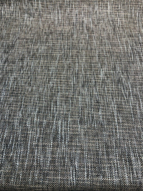 Fabricut Ilion Graphite Tweed Acrylic Polyester Latex Upholstery Fabric - Graphite Tweed, Black Grey, 54" Width (1 Yard)