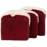 Sweet Sam's 8-Slice Pre-Cut Red Velvet Pound Cake 2 lb. - 2/Case