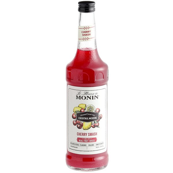 Monin HomeCrafted Cherry Smash Cocktail Mix 750 mL
