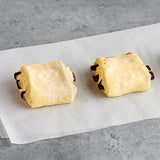 Bridor Ready-to-Bake Mini Butter Chocolatine 1.59 oz. - 120/Case