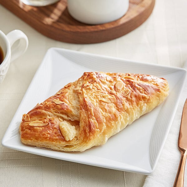 Bridor Ready-to-Bake Almondine Danish 3.53 oz. - 60/Case