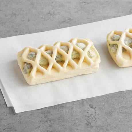 Bridor Ready-to-Bake Spinach and Feta Bistro 3.88 oz. - 36/Case