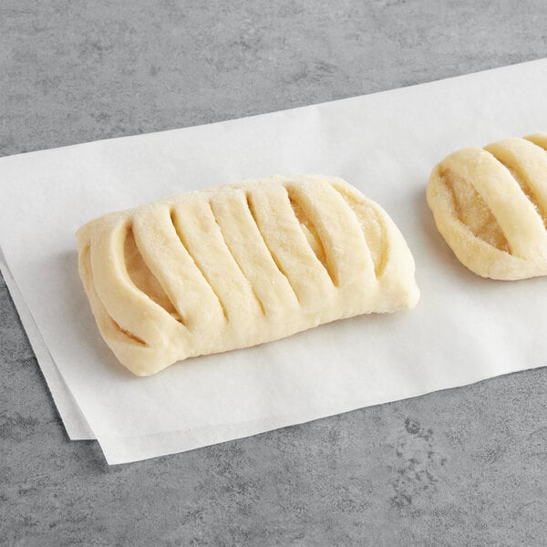 Bridor Ready-to-Bake Apple Butter Danish 3.99 oz. - 60/Case