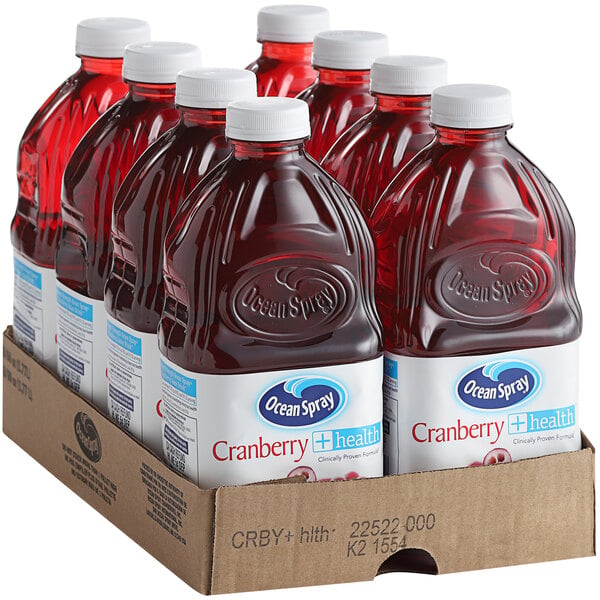 Ocean Spray Cranberry + Health Juice 60 fl. oz. - 8/Case