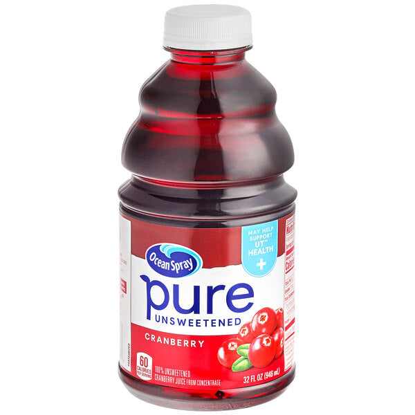 Ocean Spray Pure 100% Cranberry Juice 32 fl. oz.