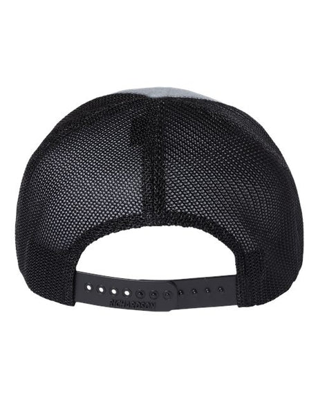 Richardson printed mesh trucker cap for casual outdoor wear