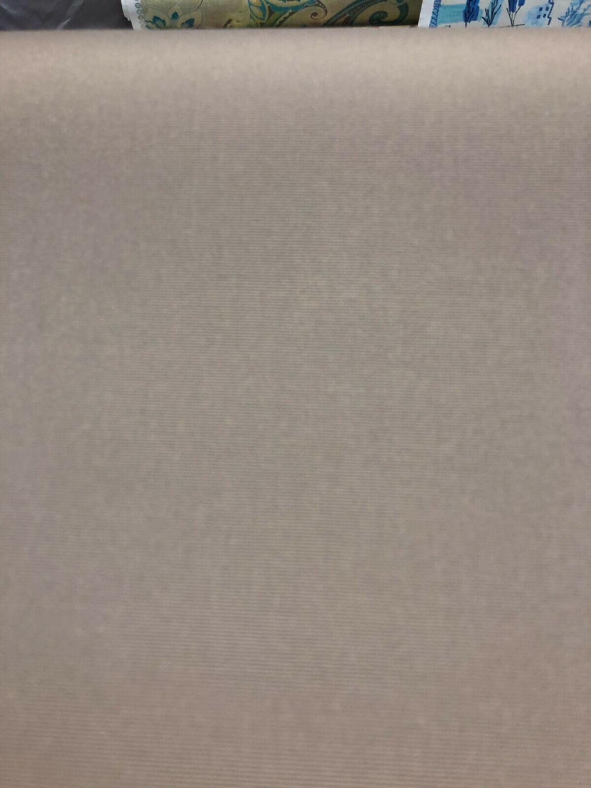 Outdura Solution Dyed Acrylic Fabric - Taupe Solid Color, 54" Width (1 Yard)