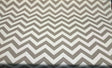 Bryant Palmer Chevron Polyester Fabric - Cobblestone, Beige And Off-White, 54" Width (1 Yard)