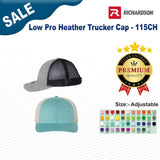Richardson® Low Pro Heather Trucker Cap