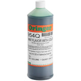 Oringer Mint Hard Serve Ice Cream Flavoring with Color 1 Quart