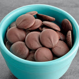 Ghirardelli 100% Cacao Unsweetened Chocolate Liquor Wafers 5 lb. - 2/Case