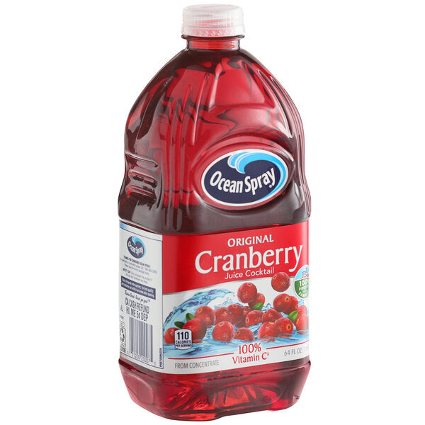 Ocean Spray 64 fl. oz. Cranberry Juice Cocktail - 8/Case
