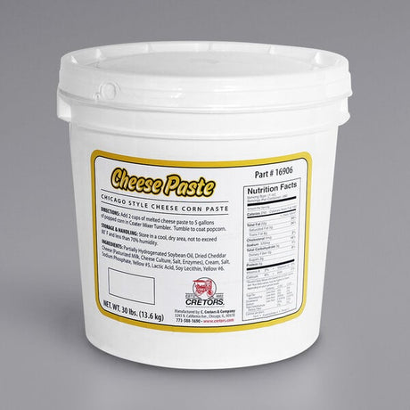 Cretors Cheddar Cheese Paste 30 lb.