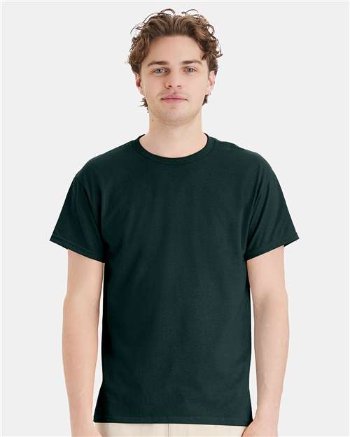 6 Pack EcoSmart Men's Crewneck Short Sleeve T-Shirt