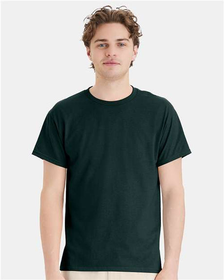 6 Pack EcoSmart Men's Crewneck Short Sleeve T-Shirt