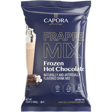 Capora Frozen Hot Chocolate / Frappe Mix 3.5 lb.