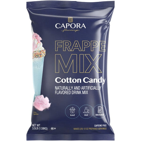 Capora Cotton Candy Frappe Mix 3.5 lb.