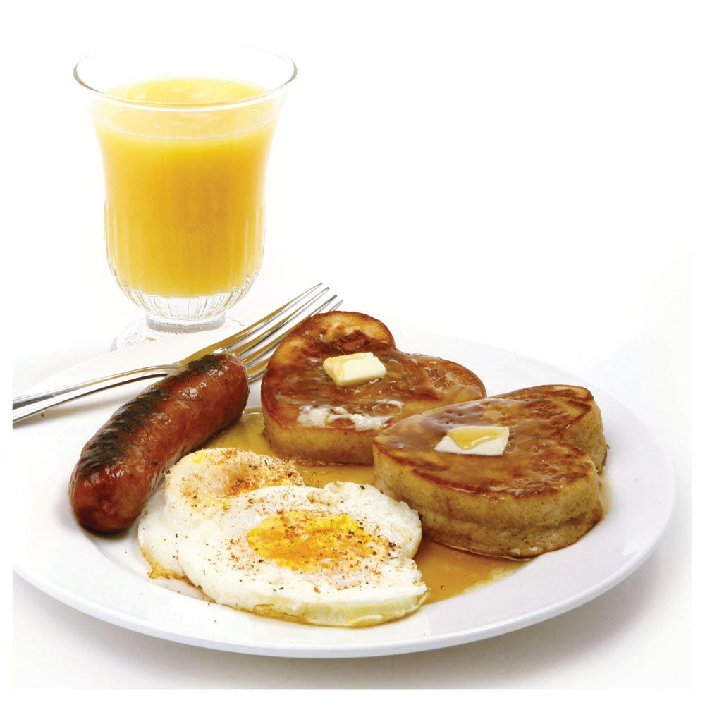 Norpro Silicone Heart Shape Egg/Pancake Ring, Set of 2