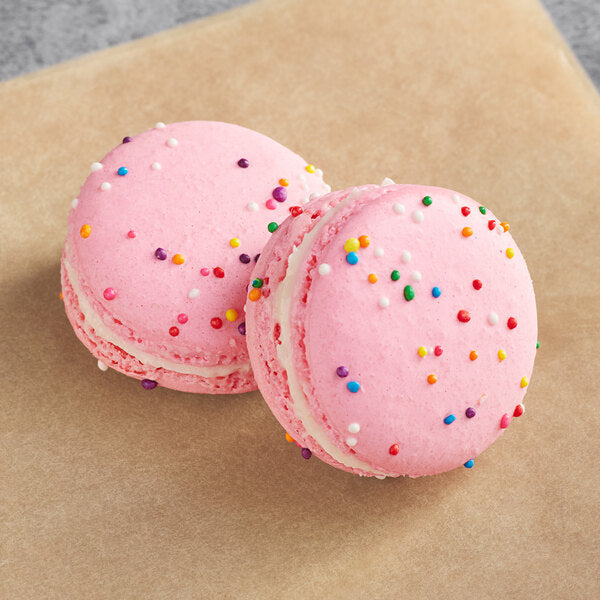 Macaron Centrale Pink Birthday Acai Macaron - 100/Case