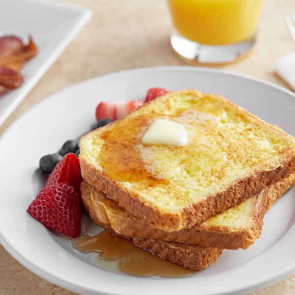 Papetti's Plain French Toast 2.5 oz. - 100/Case