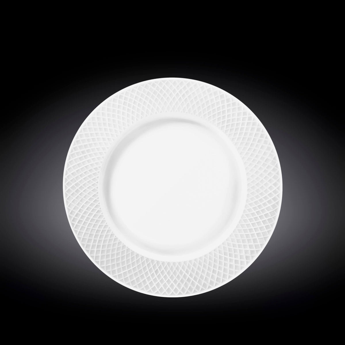 Wilmax WL-880101/A Dinner Plate 10" (25.5 Cm), Pack of 6