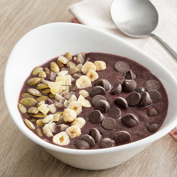 Ghirardelli 52% Non-Dairy Dark Chocolate .5M Baking Chips 35 lb.