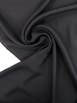 Cotton Viscose Crepe Black