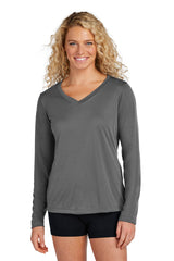 Sport-Tek® Women's Long Sleeve PosiCharge Competitor V-Neck Tee