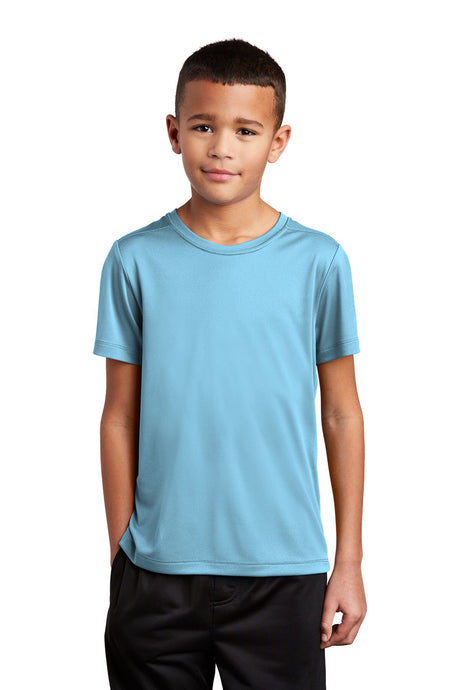 Sport-Tek® Youth Posi-UV Pro Crew Neck Short Sleeve Tee