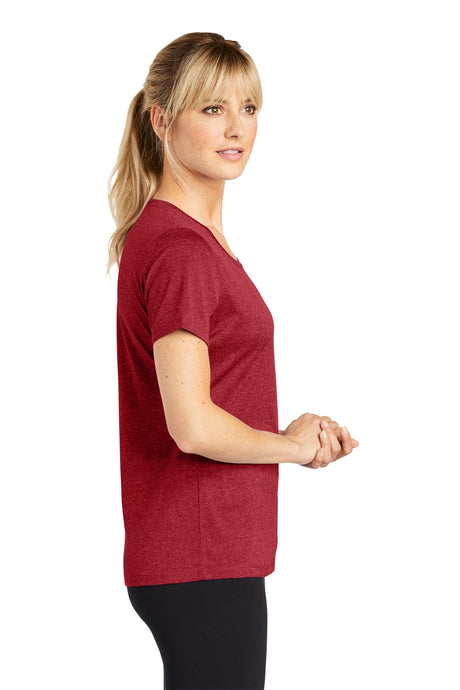 Sport-Tek® Women's Heather Contender Scoop Neck Tee