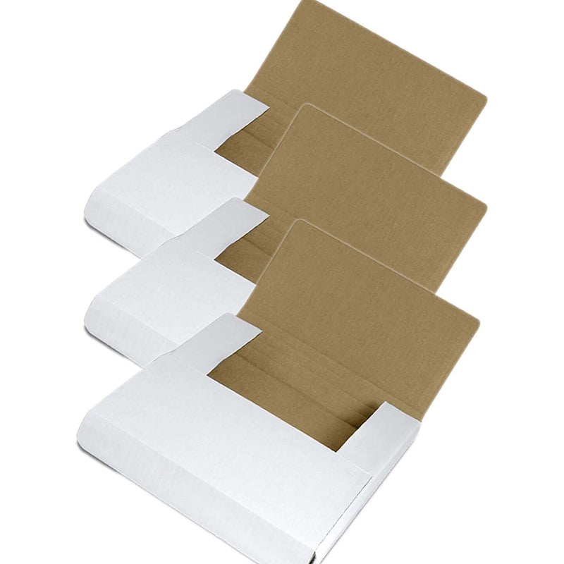 Durable Shipping Boxes 7 1/2'' x 5" x 1/2 - 2" Adjustable Depth for Secure Packing