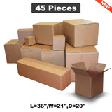 Extra Large Shipping & Packing Boxes L-36",W-21",D-20" for Durable and Secure Packaging Solutions