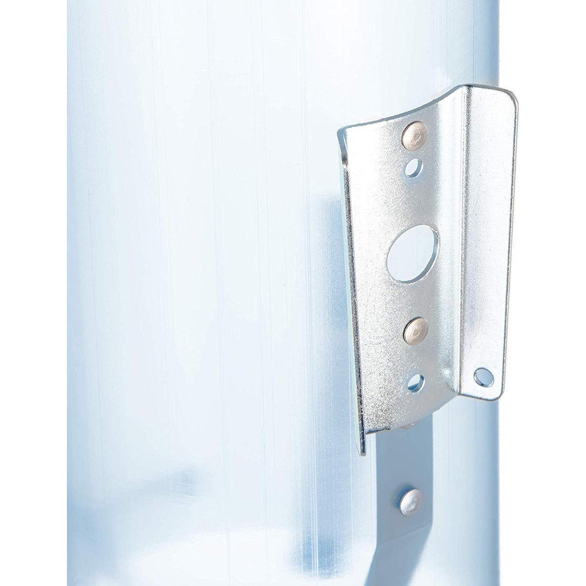 San Jamar C3165FBL Pull Type Cup Dispenser, Fits 4 to 10 oz Cone and Flat Bottom Cups, 16" Tube Length, Frosted Blue