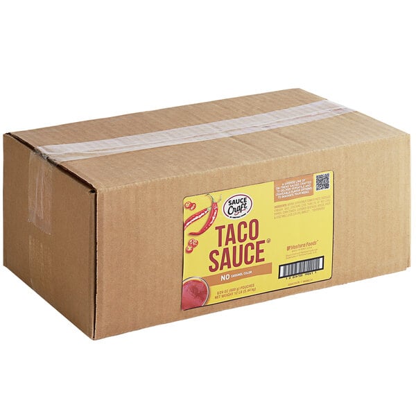 Sauce Craft Taco Sauce 24 oz. - 8/Case
