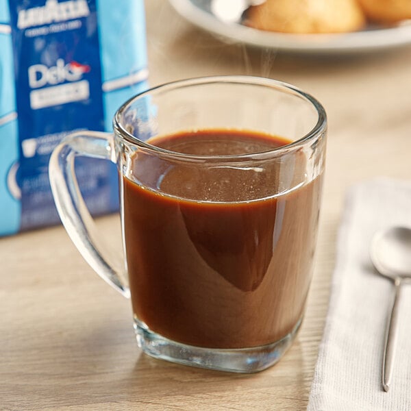 Lavazza Dek Filtro Decaf Coffee Packet 2.5 oz. - 18/Case
