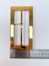 Golden Metal Crystals Sewing Notions