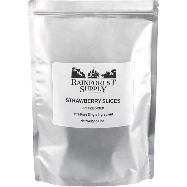 Rainforest Supply Freeze-Dried Strawberry Slices 3 lb.