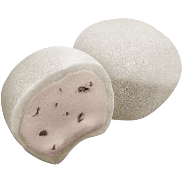 My/Mochi Cookies and Cream Mochi Ice Cream 1.5 oz. - 72/Case